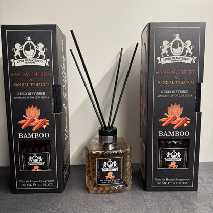 Lion Francesco Sandalwood & Tobacco 150ML - Домашний Аромат - Madavi.lt