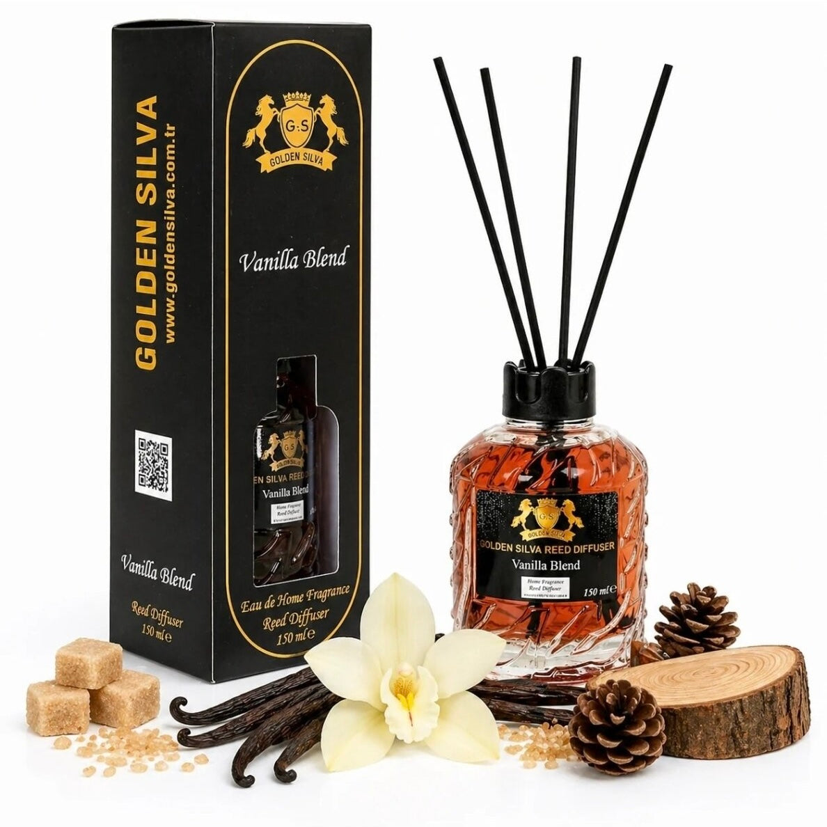 Golden Silva Vanilla Blend 150ML