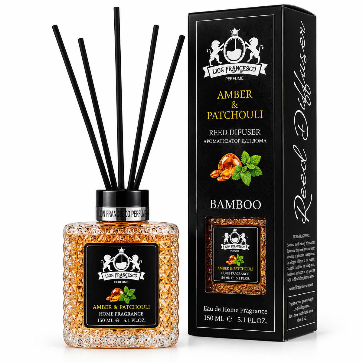 Lion Francesco Amber & Patchouli 150ML