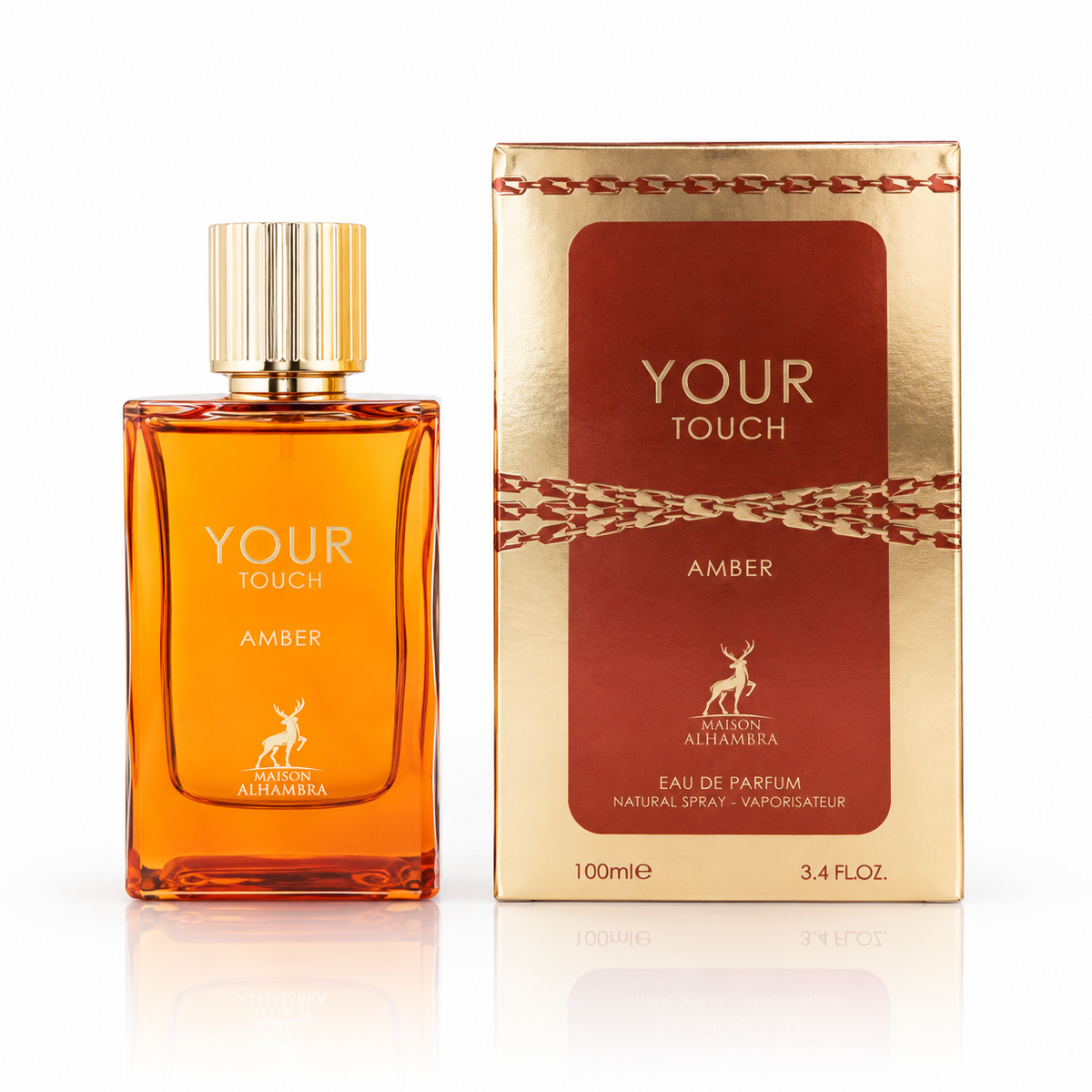 Maison Alhambra Your Touch Amber 100ML - Profumo Arabo Unisex - Madavi.lt