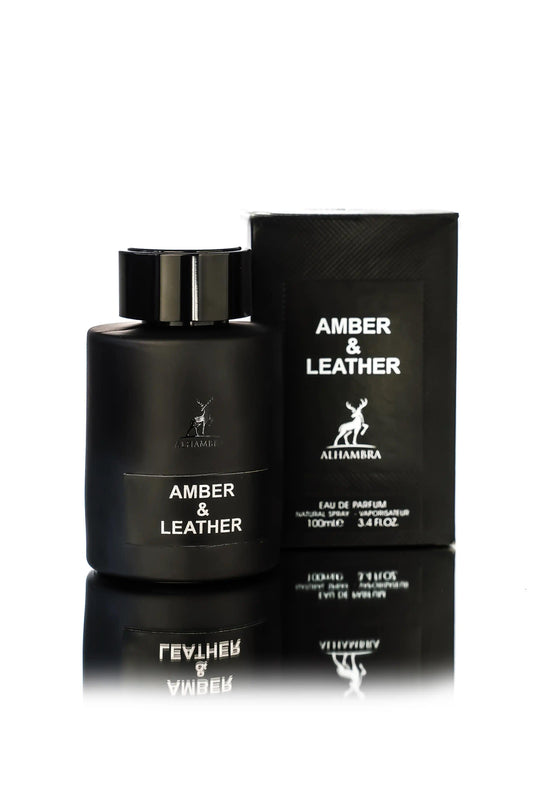 AMBER LEATHER 100ML - UNISEX ARABIŠKI KVEPALAI - Madavi.lt