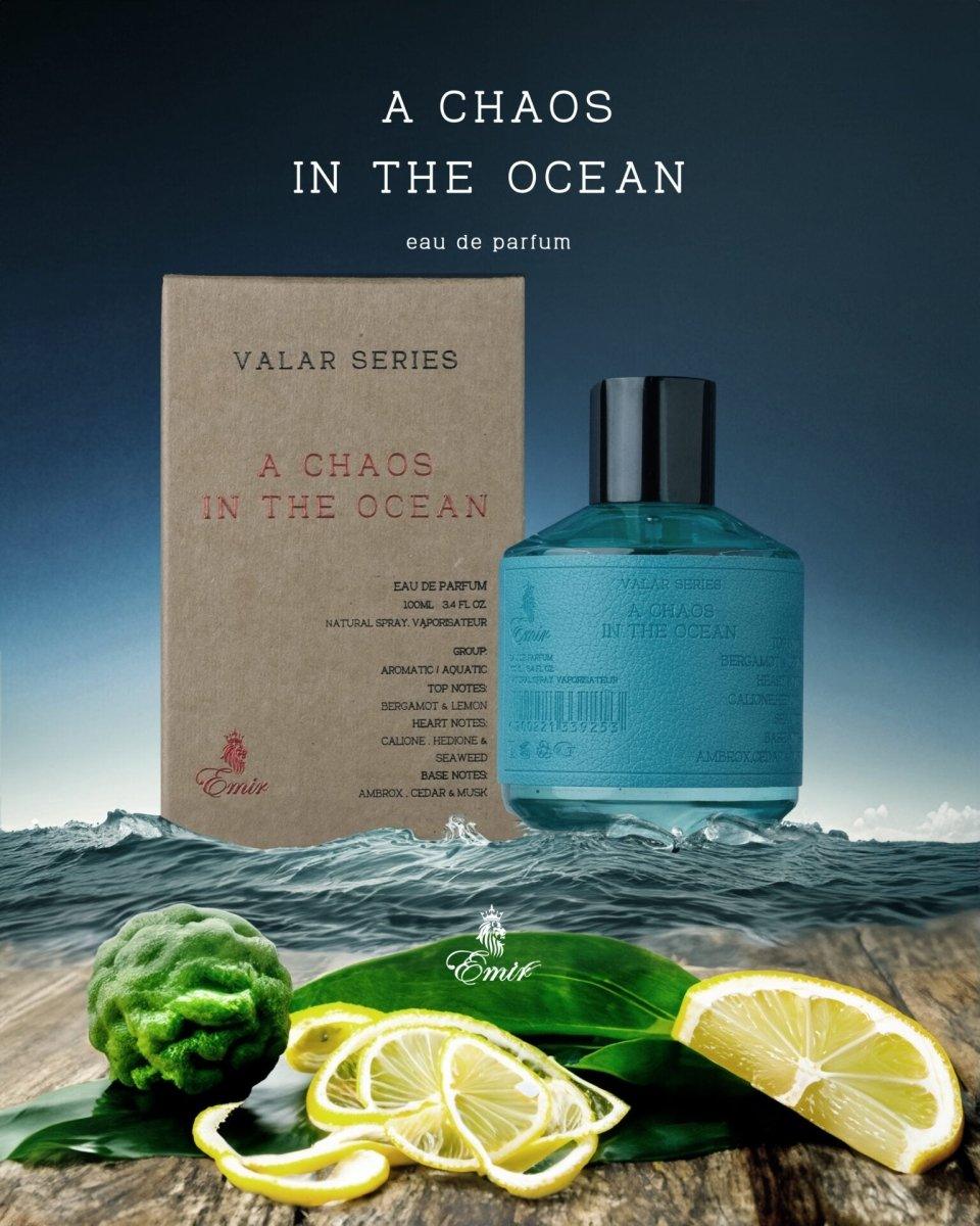 Emir Valar Series A chaos in the ocean 100ML -UNISEX ARABIŠKI KVEPALAI - Madavi.lt