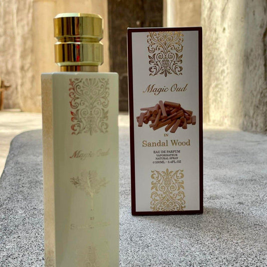 MAGIC OUD IN SANDAL WOOD 100ML- UNISEX ARABIŠKI KVEPALAI - Madavi.lt