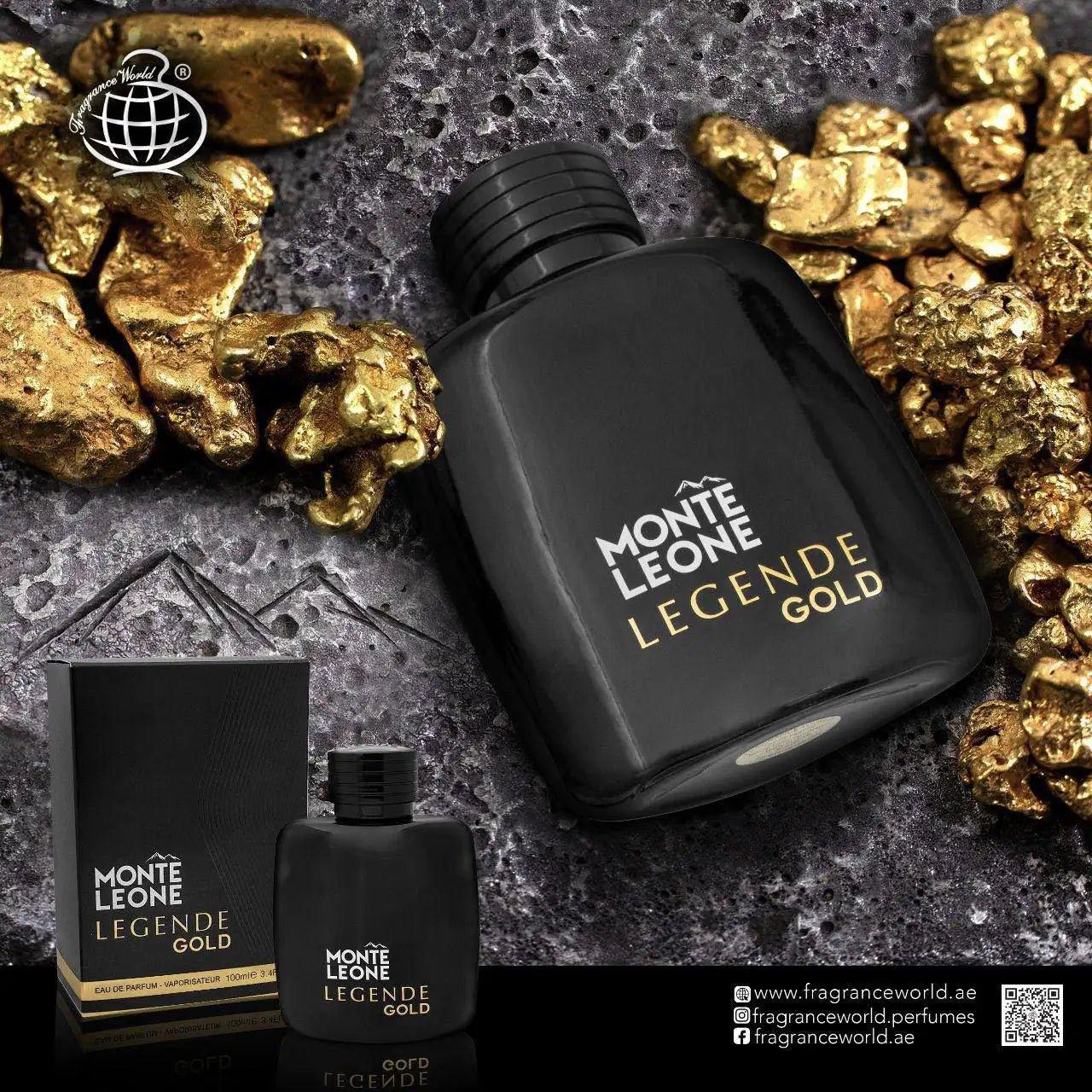 Monte Leone Legende Gold 100ML - VYRIŠKI ARABIŠKI KVEPALAI - Madavi.lt