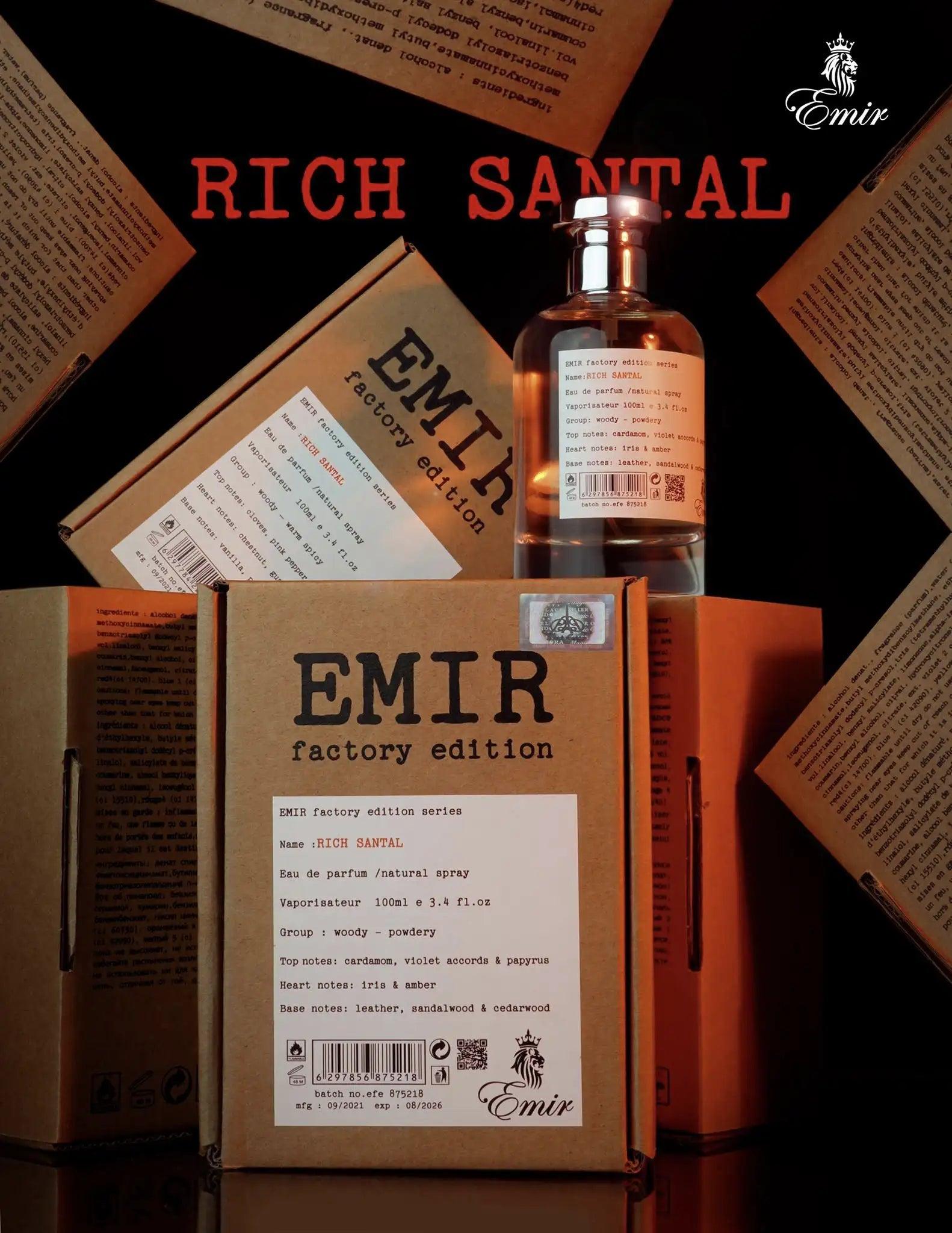 RICH SANTAL 100ML - UNISEX ARABIŠKI KVEPALAI - Madavi.lt