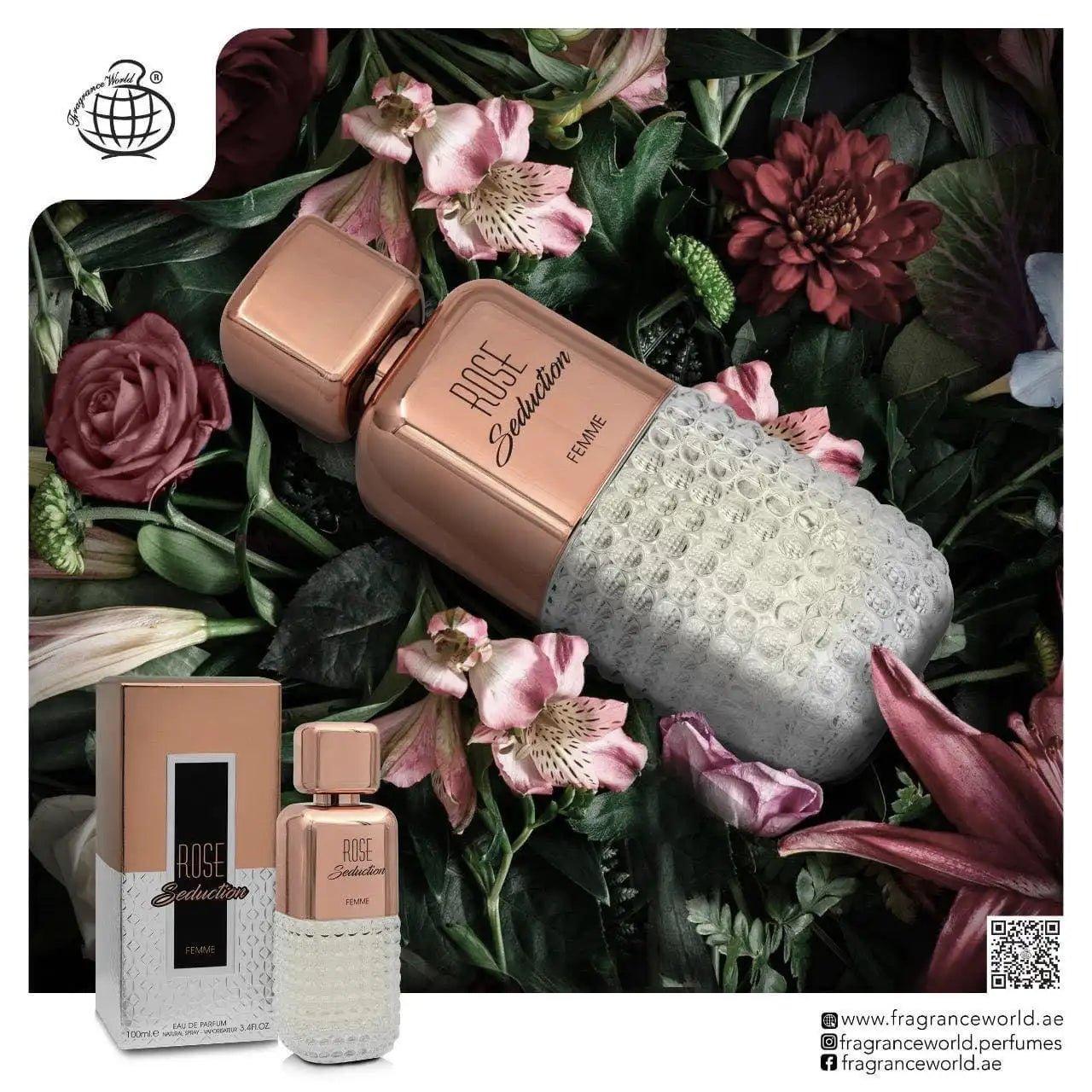 ROSE Seduction femme 100ML - MOTERIŠKI ARABIŠKI KVEPALAI - Madavi.lt