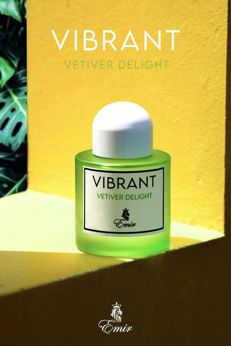 VIBRANT Vetiver Delight 100ML - UNISEX ARABIŠKI KVEPALAI - Madavi.lt